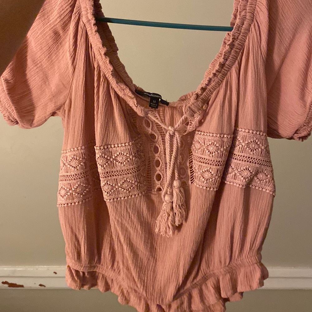 Cropped blouse